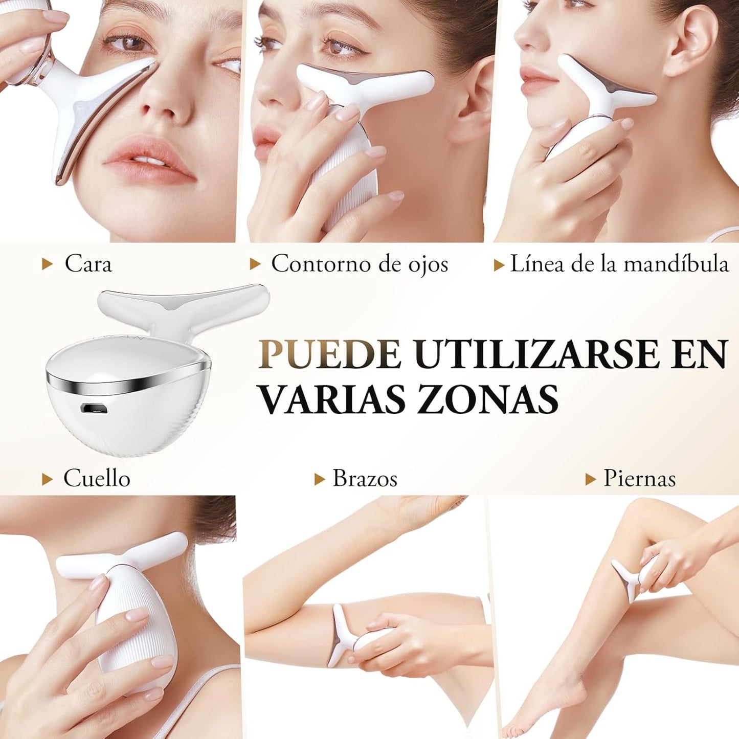MASAJEADOR FACIAL EFECTO LIFTING- GLOWENCE