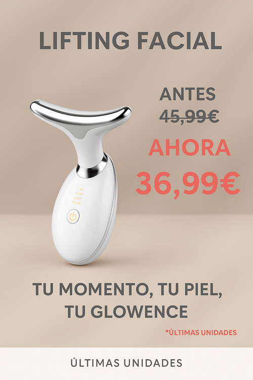 MASAJEADOR FACIAL EFECTO LIFTING- GLOWENCE