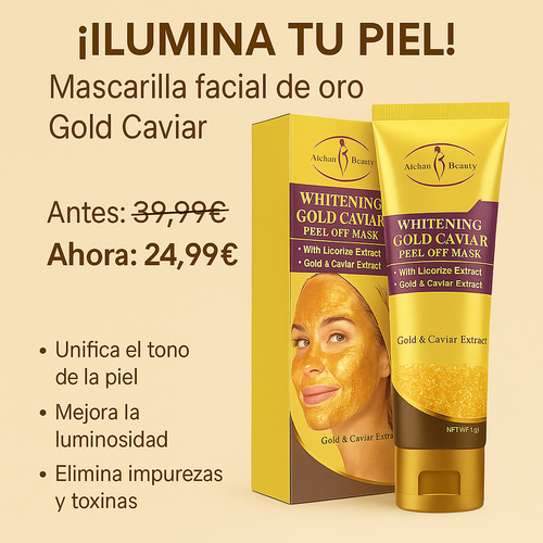 MASCARILLA FACIAL CREMA ORO GOLD